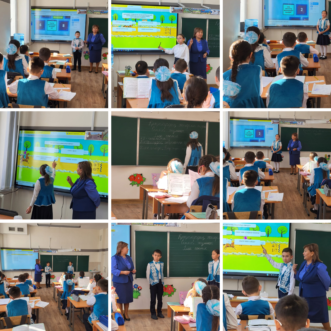 Бастауыш сынып қазақ тілі пәнінен ашық сабақ