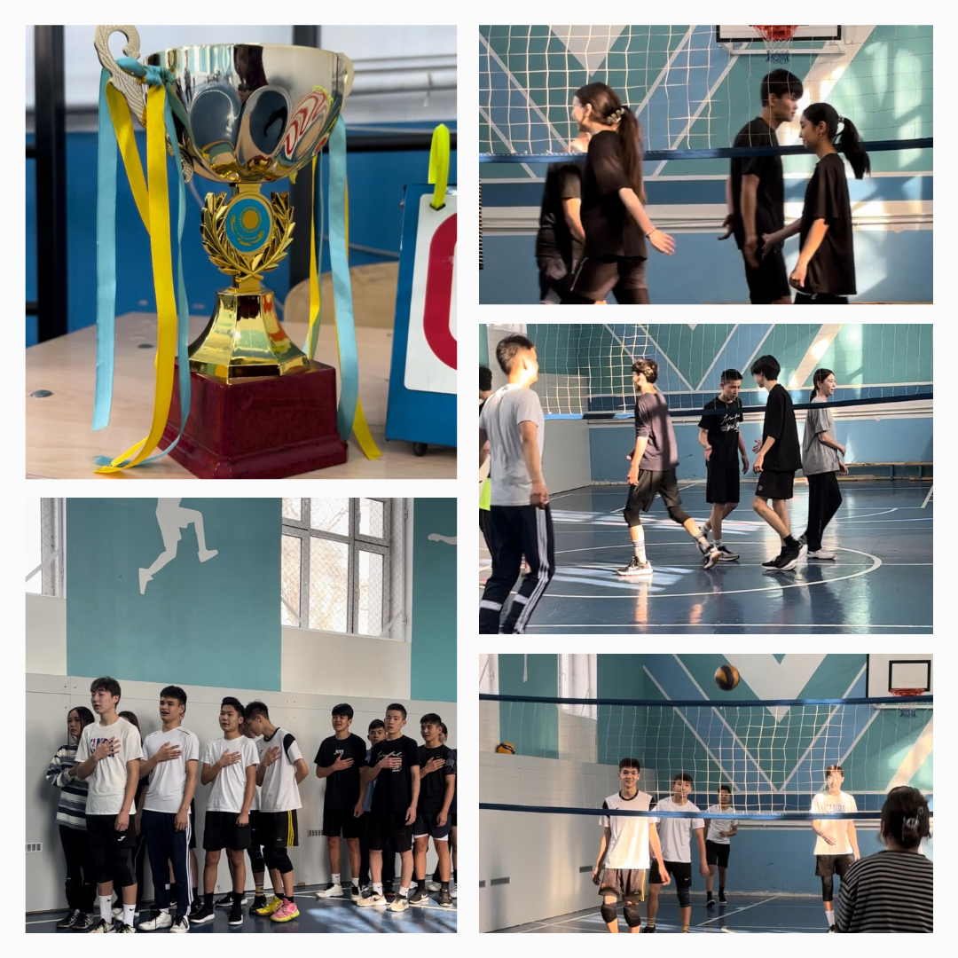 Волейболдан мектепішілік жарыс