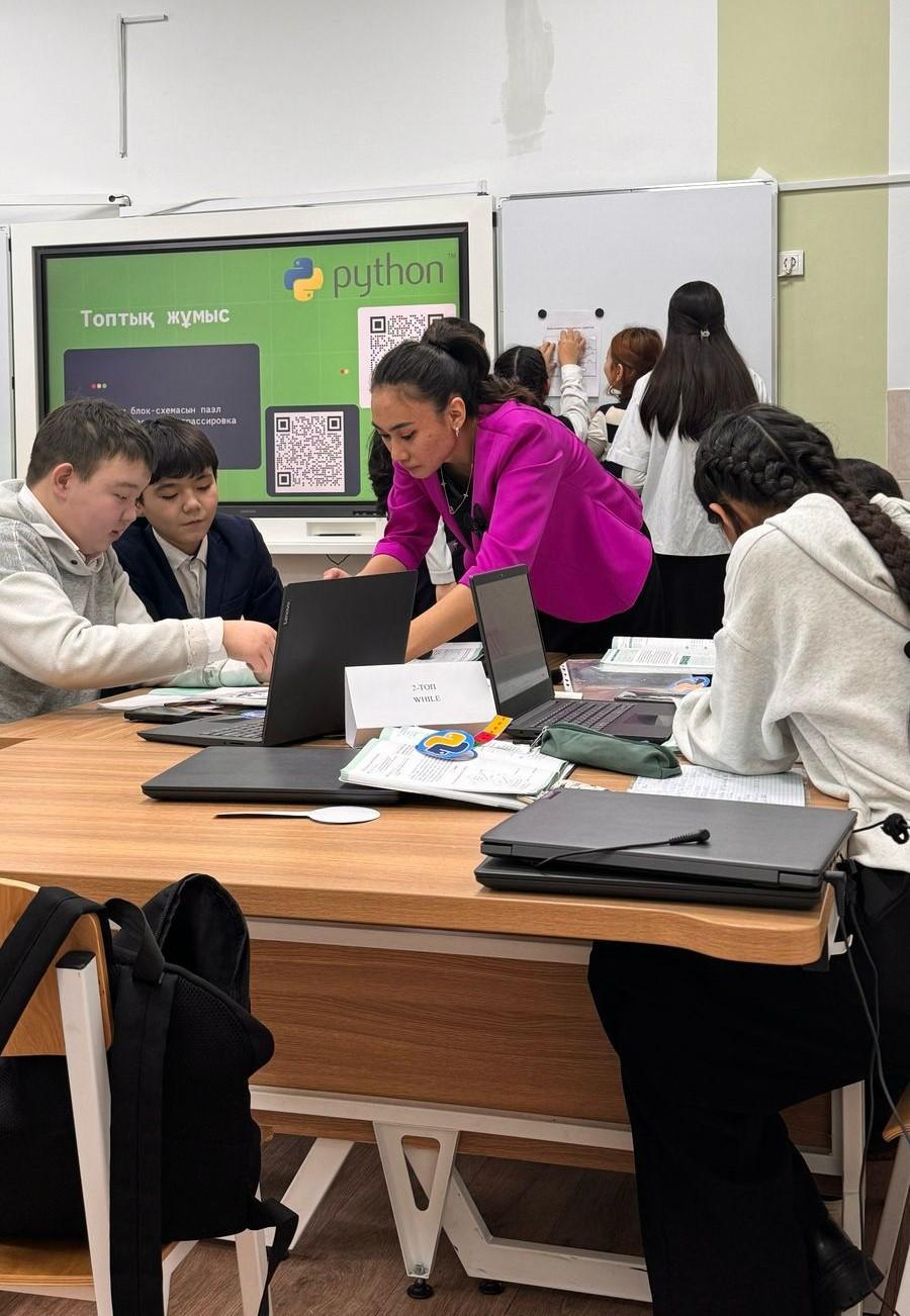 Информатика пәнінен  ашық  сабақ